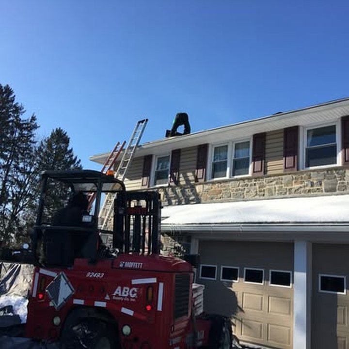 roofing project in collegeville