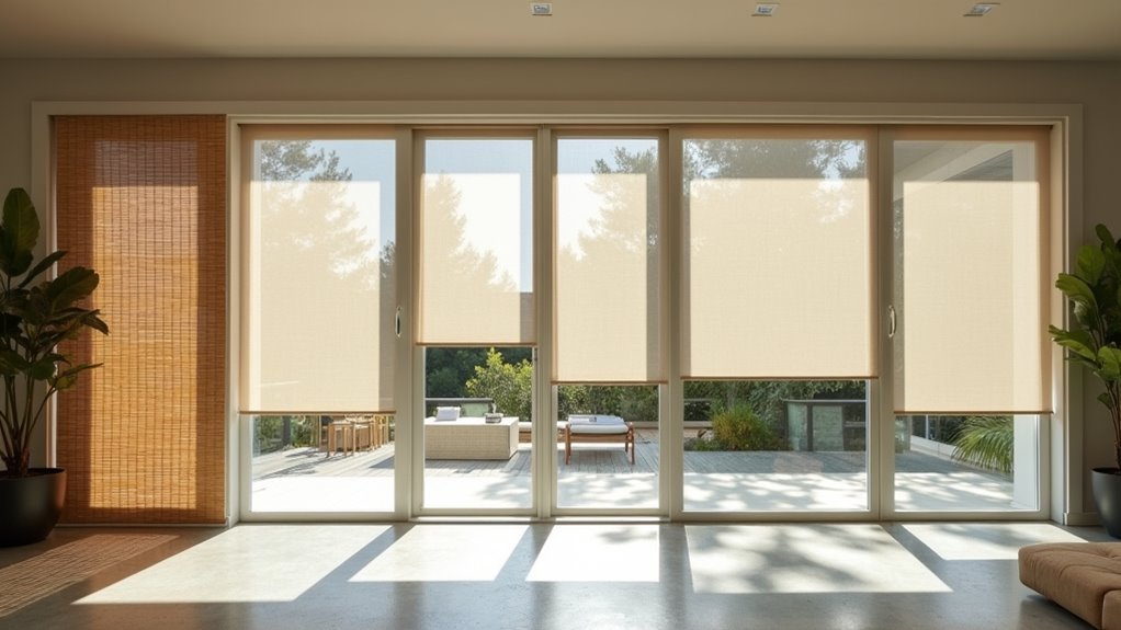 diverse materials for sliding blinds