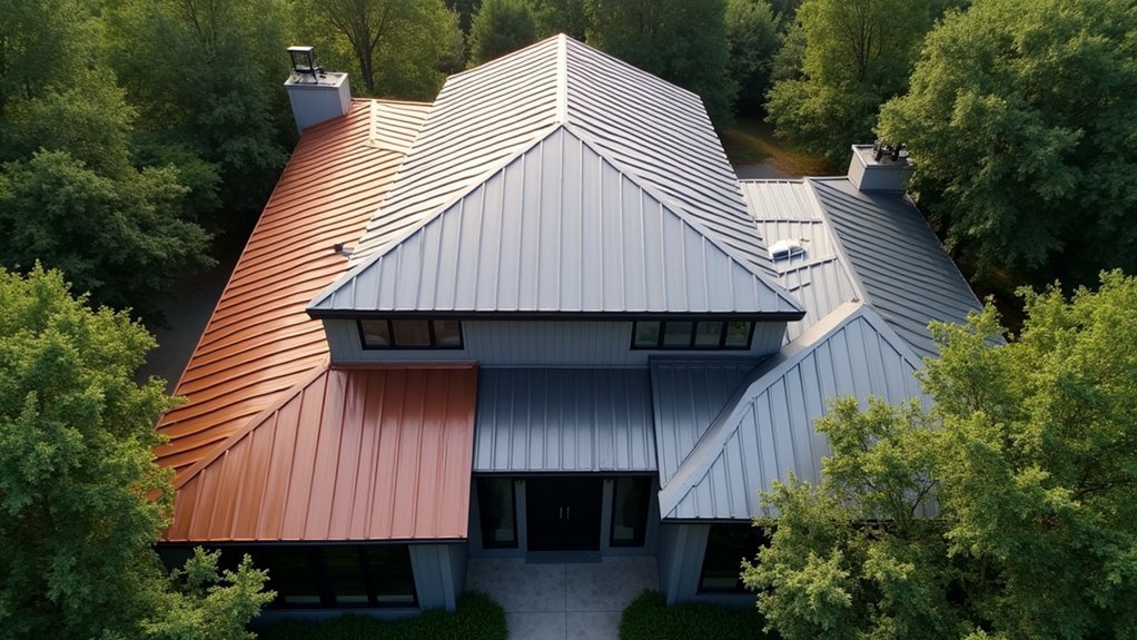 metal roofing options for homes