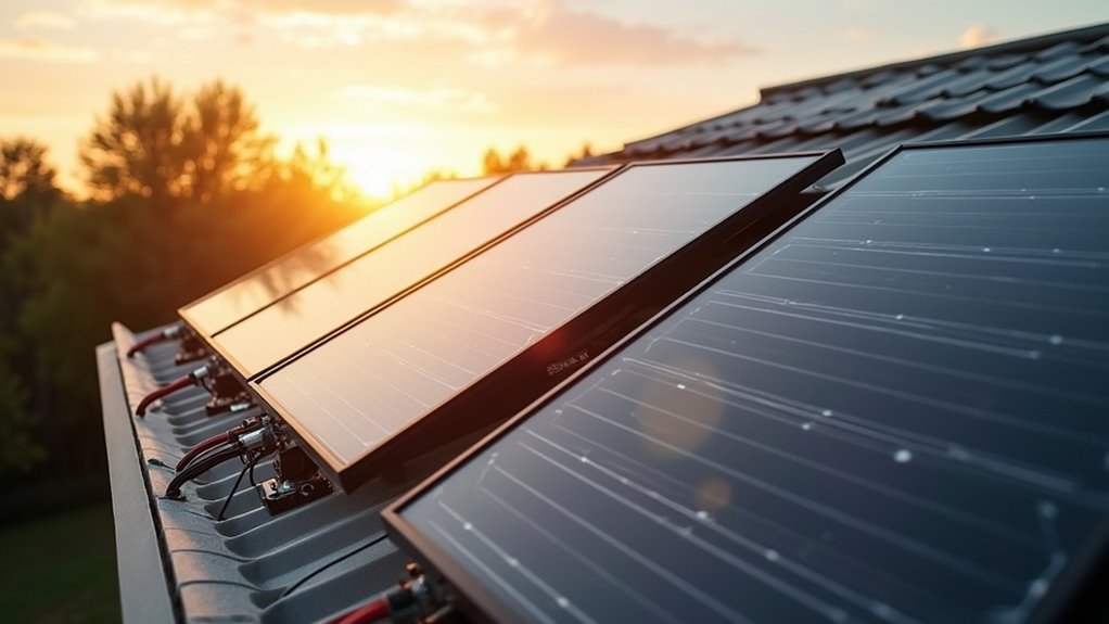 photovoltaic roofing material durability and efficiency