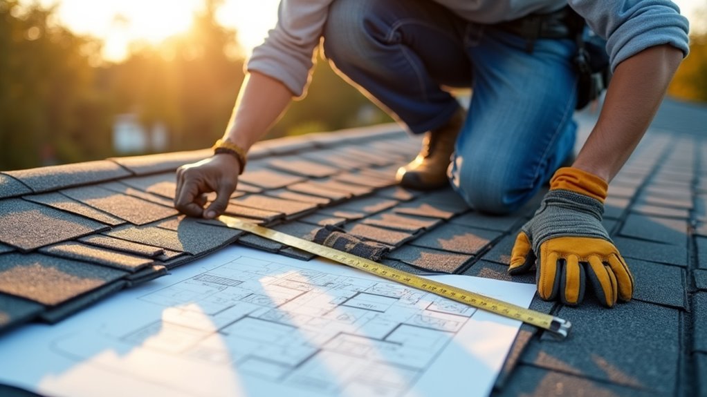 precise material calculations optimal roofing coverage