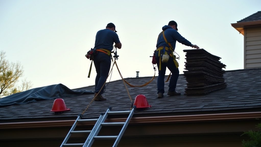 roof safety protocols equipment preparation