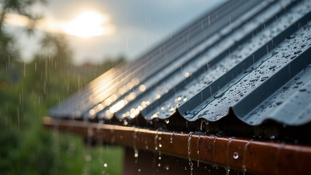 weather resistant protective metal roofs