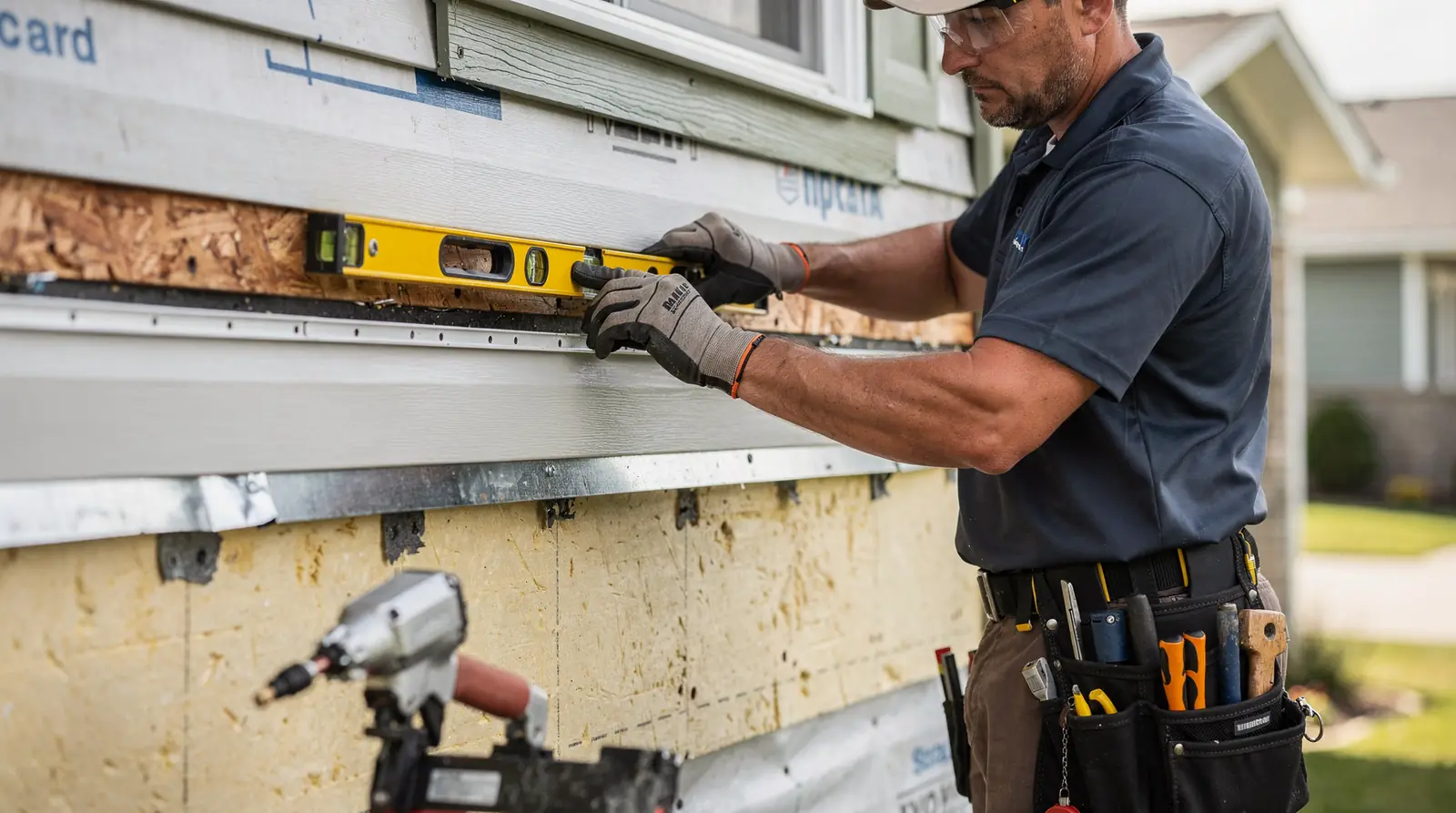 Professional installation relies on decades of roofing and exterior experience combined with quality workmanship